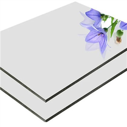 Bahan Hiasan Dinding Panel Komposit Aluminium 4mm PVDF